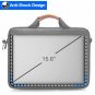 Laptop Shoulder Bag 15.6 Inch with Protective Compartment Briefcase Bag Black
