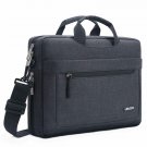 Laptop Shoulder Bag 1717.3 Inch with Adjustable Depth Bottom Polyester Black