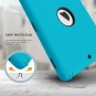 iPad 9.7 5th/6th Gen HighImpact Shock Absorbent Dual Layer PC Bumper Blue/Black