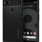 For Google Pixel 3 Case (2018) Resilient Shock Absorption and Carbon Fiber Black