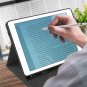 Case for iPad 9.7 Leather with Builtin Apple Pencil Holder Auto SleepWake Black