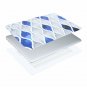 MacBook Air 13 Hard Case Keyboard Cover Screen Protector Blue White Spiral