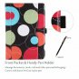 iPad Air (3rd Gen) 10.5 Inch Case 2019 Vintage Stand Folio Pencil Holder Circles