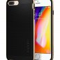 Case for iPhone 7/8 Plus ShockAbsorbent Layer with Rigid Bumper Frame Champagne