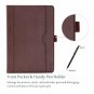 iPad Air (3rd Gen) 10.5 Inch Case 2019 Vintage Stand Folio Pencil Holder Brown