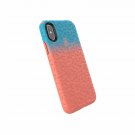 Case for iPhone X/Xs Slim with Layer Dual Protection Soft Touch Apricot Peach
