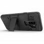 Case Galaxy S9 Plus Military Grade Drop Tested with Tempered Glass Holster Black