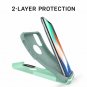 iPhone X/Xs Case Thin lightweight bumps and shock Polycarbonate holster Sea Blue