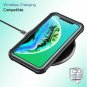 iPhone 11 Case Full Body Built in Screen Protector Protective Bumper Black/Clear