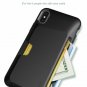 iPhone X/Xs Wallet Case SlimProtective Credit Card Holder Black Tie Affair