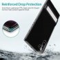 Case for Galaxy Note 10 Vertical and Horizontal Stand with Metal Kickstand Black