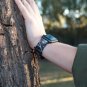 Apple Watch Band 42mm 44mm XL/XXL Strap Extra Large Woven Camouflage Gray NATO