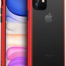 Case  for iPhone 11 Military Grade Drop Tested shockproof Silicone Bumper Red