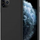 iPhone 11 Pro Max Case Shockproof Slim Liquid Silicone Gel Rubber Soft Black