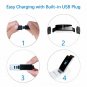 Smart Watch Fitness Tracker Heart Rate Monitor Waterproof Step Calorie Counter