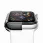Case for Apple Watch Series 4 44mm with Buitin TPU Clear Screen Protector Black