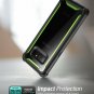 For Galaxy Note 8 Case Fullbody Rugged Clear Bumper with Builtin Screen Emerald
