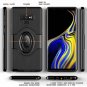 Galaxy Note 9 Case Ring Holder KickstandDashboard Magnetic Car Mount Black