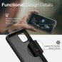 For iPhone 11 Pro Max Case Military Grade Drop Tested Anodized Aluminum Black