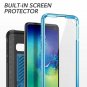 Case For Galaxy S10e Kickstand with Builtin Screen Shockproof Full Body Blue