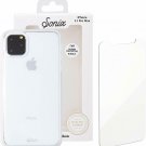 iPhone 11 Pro Max Case Tempered Glass Screen Protector Military Drop Test Clear
