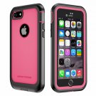 Case for iPhone 7/8 with Builtin Clear Screen Protector Full Body Cover Pink