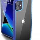 Case for iPhone 11 Hard PC BackShockAbsorbent TPU BumperTtouch Screen Navy