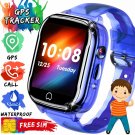 Kids Smartwatch SIM Card Included Waterproof GPS Tracker Camera Alarm Clock