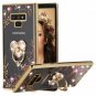Galaxy Note 9 Case with Detachable 360 Finger Kickstand Bling Ring Holder Gold