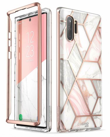 Case for Galaxy Note 10 Dual layered TPU bumper and scratchresistantant Marble