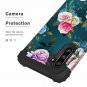 Case for Galaxy Note 10 Unique Dual Layer Heavy Duty Shockproof Hybrid Floral