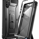 Samsung Galaxy Note 10 Plus Case Full Body Rugged Holster Kickstand Black