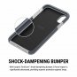 iPhone X/Xs Case Wallet with Heavy Duty Credit Card Compartment Sleek Blue