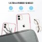 iPhone 11 Case Hybrid PC Hard Panel TPU Bumper AntiScratch Shockproof Clear Pink
