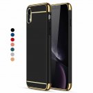 iPhone XR Case 3 in 1 Ultra Thin and Slim Hard Coated Non Slip Surface Black