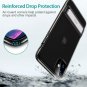 iPhone 11 Case Vertical Horizontal Stand Protective Soft TPU Transparent Black