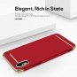 iPhone XR Case 3 in 1 Ultra Thin and Slim Hard Coated Non Slip Surface Red