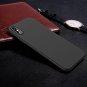 iPhone Xs Max Case Hard Plastic Ultra Thin Protective Matte Finish Grip Black
