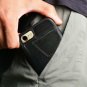 Case for iPhone 8/7 Leather Wallet Card Holder Slot with Money Pocket Black