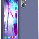Samsung Galaxy Note 10 Plus Case Full Body Rugged Holster Kickstand Blue