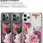 For Apple iPhone 11 Pro Max Case Flexible TPU Bumper Protective Rose Floral