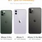 Case for iPhone 11 SoftFlexible Ultra Thin Shockproof Transparent Bumper Yellow