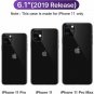 Case for iPhone 11 Soft Edges, Military Grade Tested Shockproof Anti Drop Purple