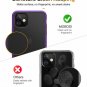 Case for iPhone 11 Soft Edges, Military Grade Tested Shockproof Anti Drop Purple