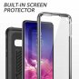 Case For Galaxy S10e Kickstand with Builtin Screen Shockproof Full Body Black