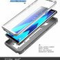 For Galaxy Note 9 Case with Built in Screen Protector Kickstand FullBody White