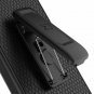Moto Droid Turbo 2 Case Belt Clip Holster Encased Slim Cover Protective Black