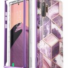 Samsung Galaxy Note 10 Plus Case Shock Absorption Slim TPU Bumper Purple