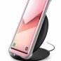 For Galaxy Note 8 Case Fullbody Rugged Clear Bumper with Builtin Screen Pink