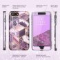 Case for iPhone 7/8 Plus Glitter Clear Bumper Fullbody builtin screen Ameth